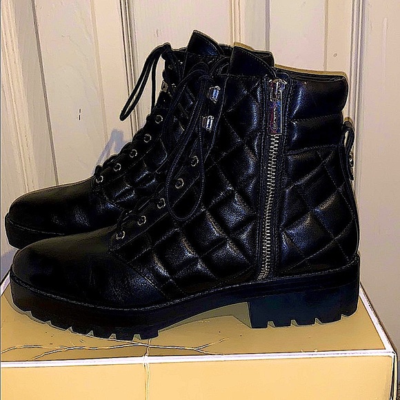 MICHAEL Michael Kors Shoes - New Michael Kors Leather “Rosario” Combat boots